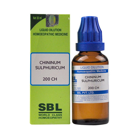 SBL Chininum Sulphuricum Dilution 200 CH